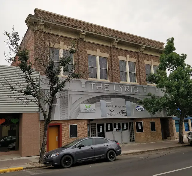 The Lyric Theatre building, downtown Swift Current